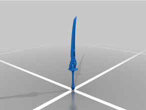 Mm wardancer plazma bıçak 3d print model - Mito3D