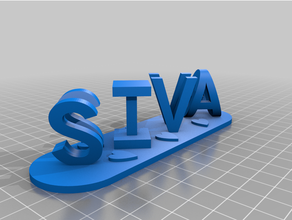 siva customized 3d print model - Mito3D