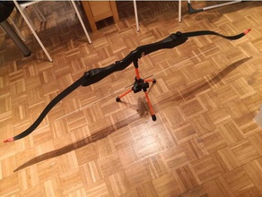 bow stand bogenst nder 3d print model - Mito3D