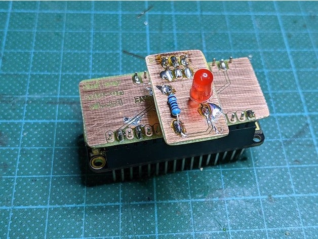 esp8266 Feder sao adapter 3D print model - Mito3D