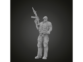 soldier fortune 3d print model - Mito3D