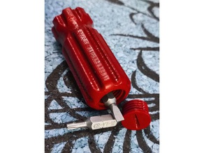 - screwdriver screwdriver bit screwdriver holder 3d print model - Mito3D