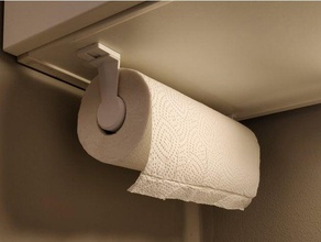 paper towel kitchen holder utensils organization 3d print model - Mito3D