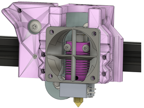 hydra conducto ventilador calor enredadera creality cr 10 cr10 ender 3 3d print model - Mito3D