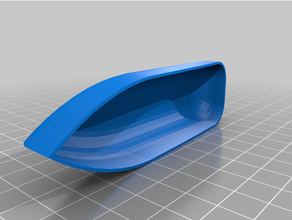 basic rowboat bath 3d print model - Mito3D