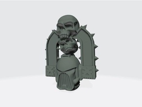 khornish kask 3d print model - Mito3D