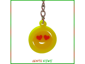 keychain rotary emoji art emoji gentekiwi keychain keyring llavero llavero 3d