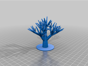 coutume l'arbre 1 personnalisé 3d print model - Mito3D