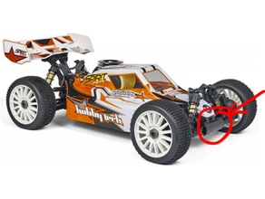 pare chocs buggy 1 8 hobbytech str 031 carrinho rc 3d print model - Mito3D