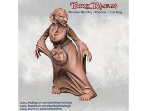 monster lundi eberron crépuscule hag dd donjons dragons monstre sorcières 3d print model - Mito3D