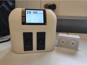 customizable alarm clock based arduino 3d print model - Mito3D