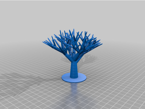custom tree 3 customized 3d print model - Mito3D