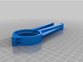 bag clip screw cap hinge kitchen 3d print model - Mito3D