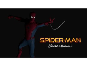spider man retour figure statue action avengers marvel spiderman maison spidey tom holland 3d print model - Mito3D