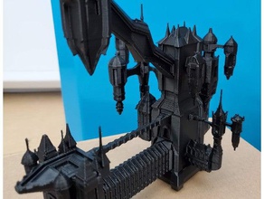 castlevania castillo drácula netflixs 3d print model - Mito3D