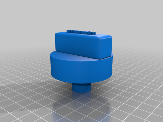 kenwood hob dial 3D print model - Mito3D