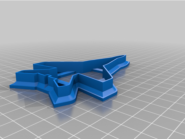 mig 29 cookie cutter 3D print model - Mito3D