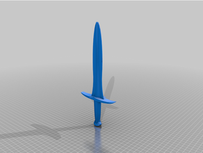 sting épée pen stylet l'épée 3d print model - Mito3D