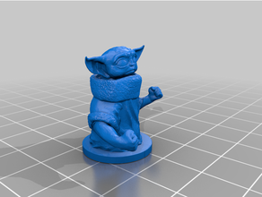 beefy baby yoda beefyarms 3d print model - Mito3D