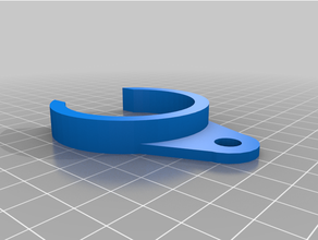 sump pump switch bracket pipe clip 3d print model - Mito3D