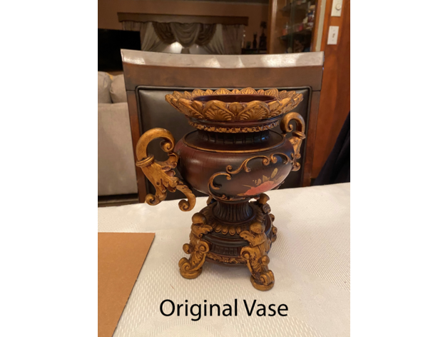 fancy vase 3D print model - Mito3D