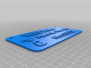 personalizado wi fi sign3 3d print model - Mito3D