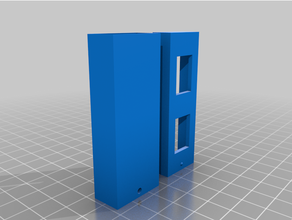 razor blade case 3d print model - Mito3D