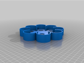 customized coin box variable tube number 3d print model - Mito3D