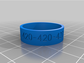 420 spinnner ring customized 3d print model - Mito3D