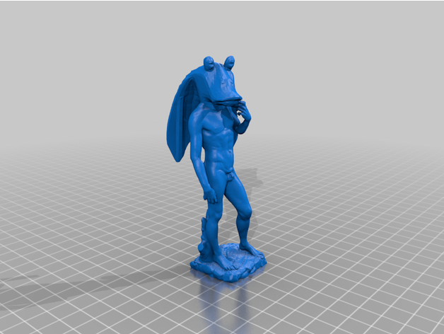 étrange davids l'ange angelo david michael michel ange mickelangelo 3D print model - Mito3D