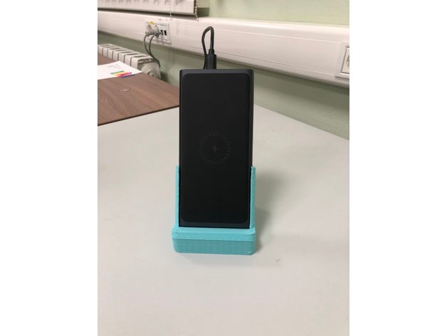 xiaomi wireless powerbank stand 3D print model - Mito3D