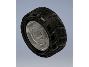 car tire rc tires 3d print model - Mito3D