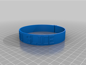 personalizzata girocollo amica misura 3d print model - Mito3D