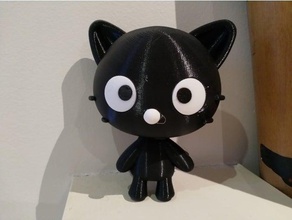 chococat chokokyatto kitty 3d print model - Mito3D