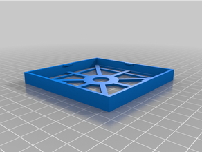 fandust grille 3d print model - Mito3D