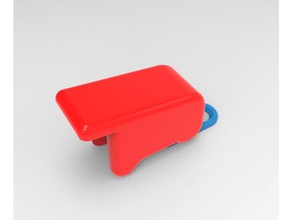 light switch cover battery guard 3d print model - Mito3D
