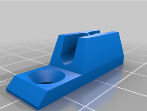 rouleau rideau boule chaîne support 3d print model - Mito3D