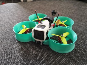 3inch cinecat cinewhoop frame quad quadcopter 3d print model - Mito3D