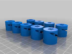 pws natuurkunde cilinders voor eliche 3d print model - Mito3D