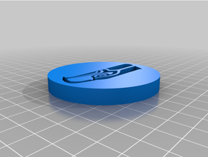 seahawks seattle aimant 3d print model - Mito3D