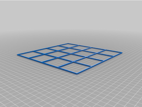 50mm tile grids 3d print model - Mito3D