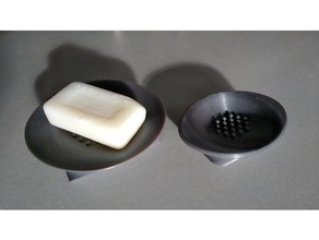 porte savon piatto sapone 3d print model - Mito3D