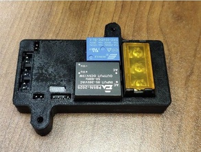skr relay module v12 holder uni 3d printer bigtree bigtreetech uni-3dru uni3d uni3dru 3d print model - Mito3D