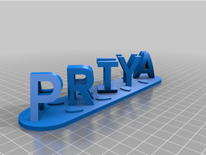 priya misura 3d print model - Mito3D