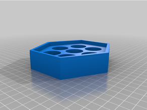hexagon zar kutusu 3d print model - Mito3D