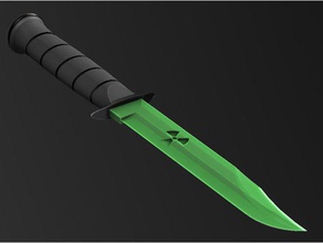 retombées couteau cosplay arme prop 3d print model - Mito3D