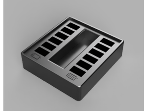 1s soporte batería Lipo fpv titular organizador 3d print model - Mito3D
