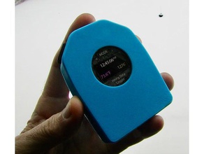 rfm69 3 button remote arduino 3d print model - Mito3D