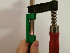 clamp supporto morsetti 5mm 15mm albero morsetto pinza titolare strumento 3d print model - Mito3D