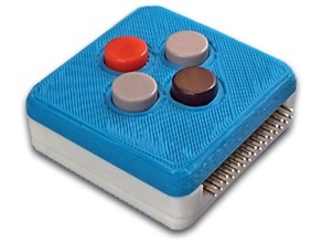 m5stack botão pressão 3d print model - Mito3D